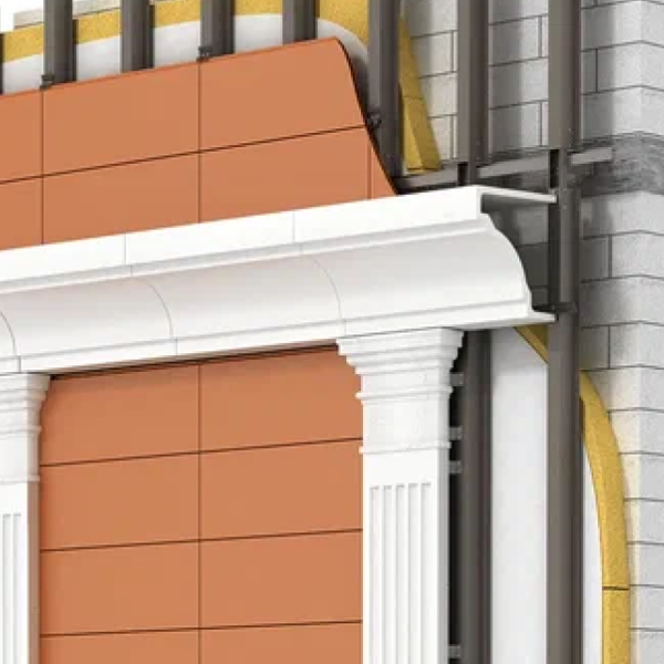 Фасадный декор и плиты из стеклофибробетона