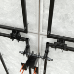 Модульная система для крепления СФБ и других крупноформатных облицовок